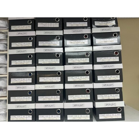 NIB Men's slip on loafers Bravo Royal Blue, Red or Black sizes 9-14 vary by colo - Picture 6 of 6